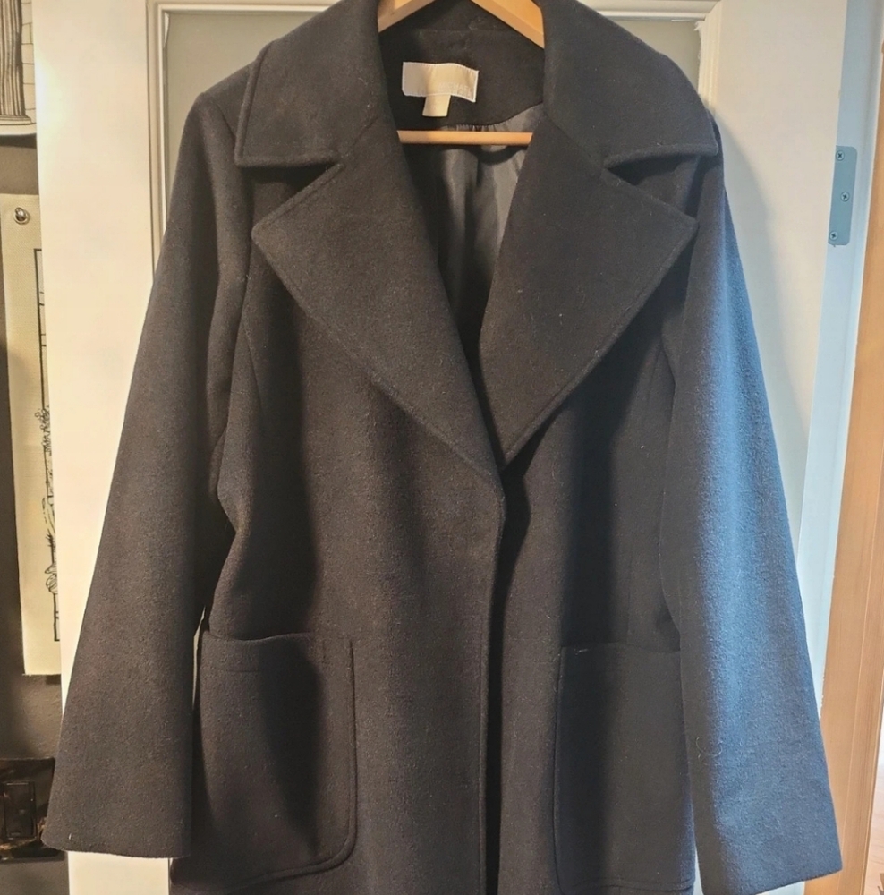 Michael Kors Classic Navy Trench Coat